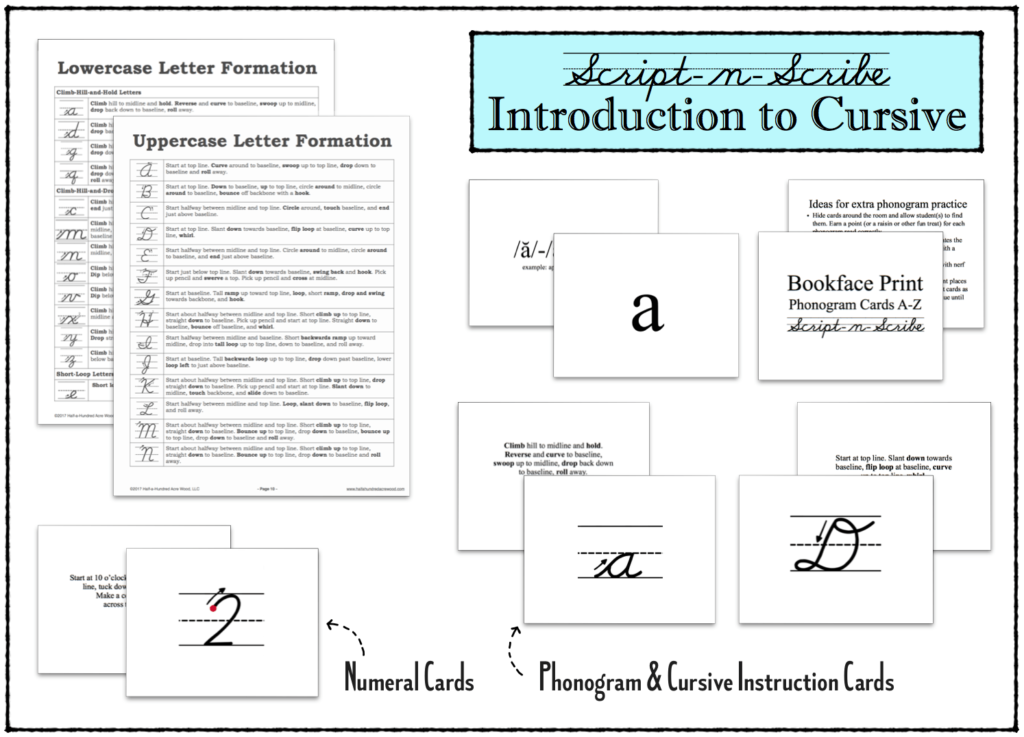 Introduction-to-cursive introduction to cursive writing half a hundred acre wood