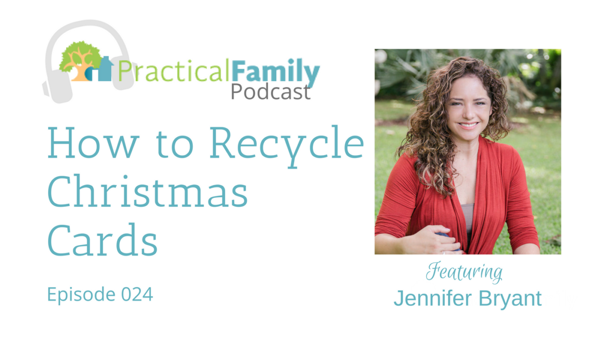 Episode 024 | How to Recycle Christmas Cards