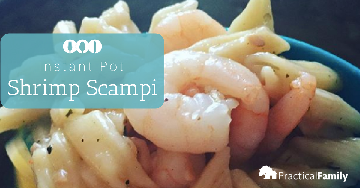 Instant Pot Shrimp Scampi