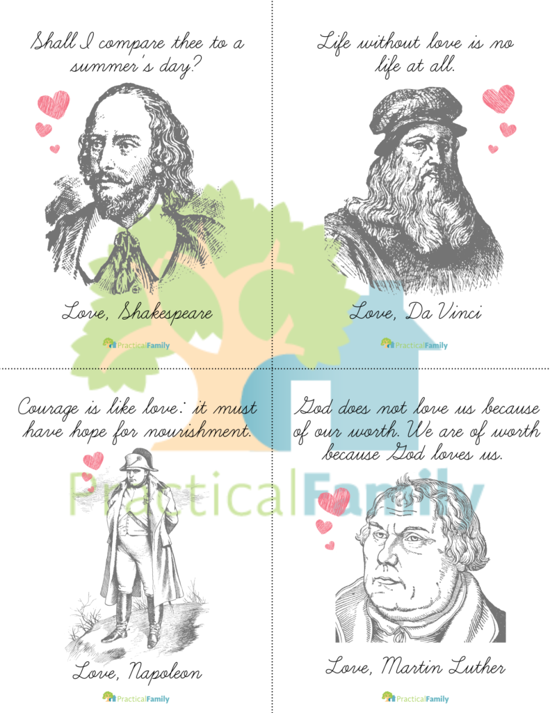 historical figures cycle 2 valentines