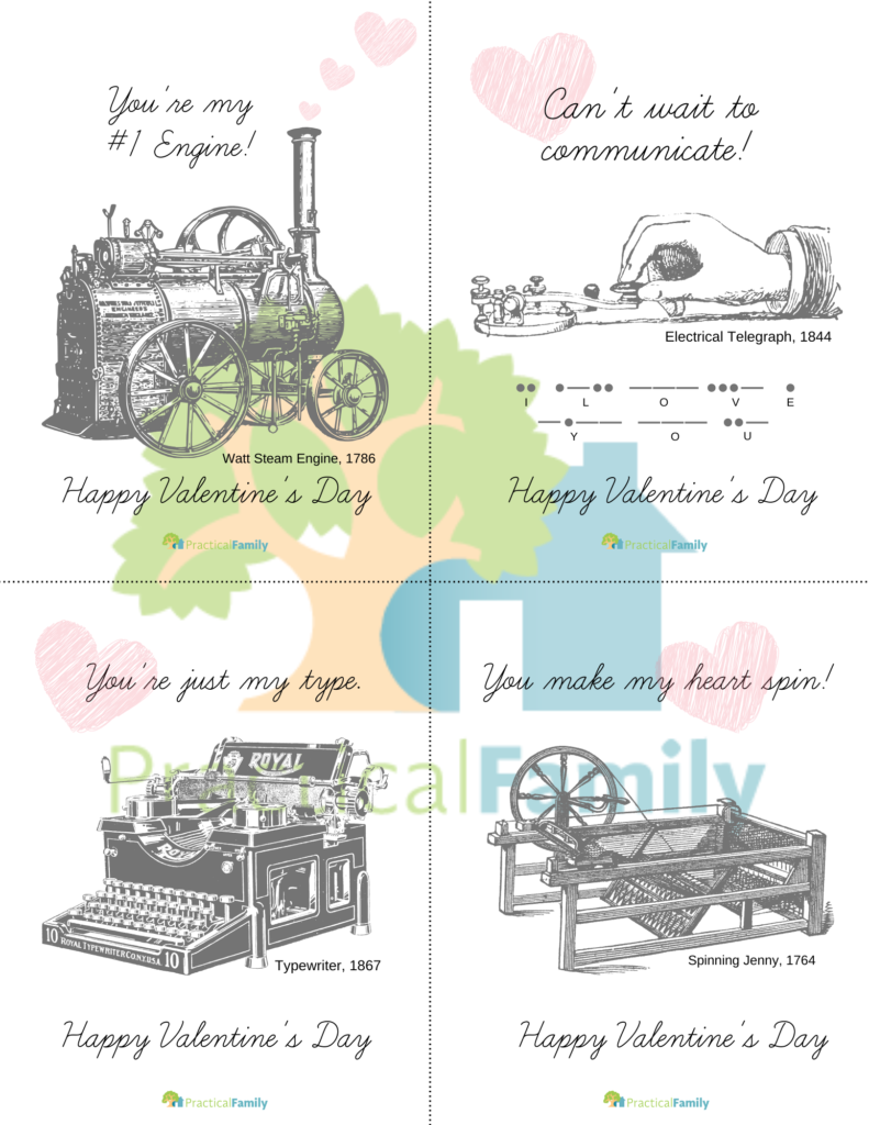 Cycle 2 valentines industrial revolution